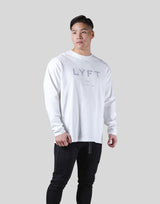 LÝFT Logo Long Sleeve T-Shirt - White