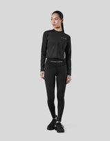 Stretch Slim Long Sleeve T-Shirt - Black