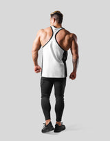 Side Separate Training Tanktop - White