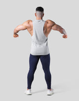 Digital Dumbbell Drop Tanktop - Grey