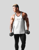Side Separate Training Tanktop - White