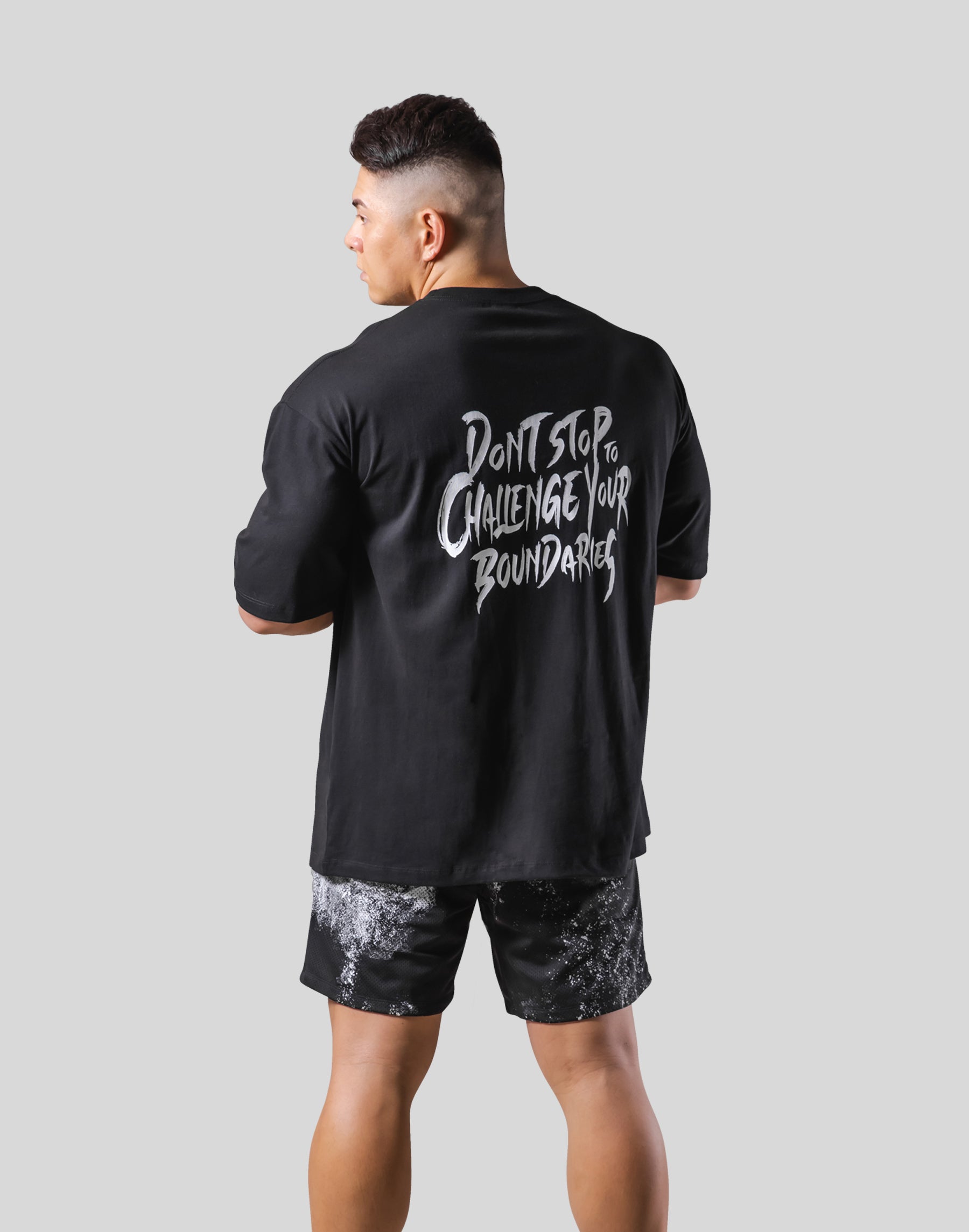 DSCY Back Print Big T-Shirt - Black – LÝFT