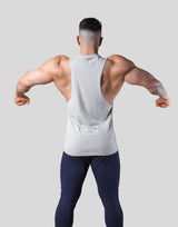 Digital Dumbbell Drop Tanktop - Grey