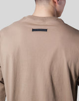 LÝFT Logo Long Sleeve T-Shirt - Beige