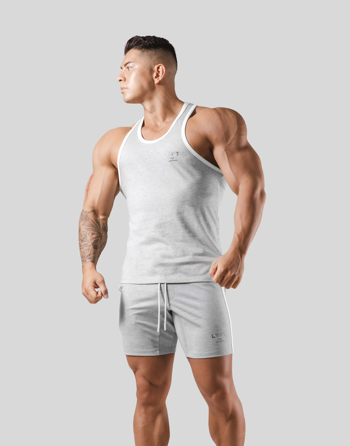 LÝFT Point Logo Standard Tanktop 2 - Grey