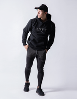 LÝFT Sweat Workout Pullover - Black
