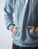 LÝFT Sweat Workout Pullover - Smoky Blue