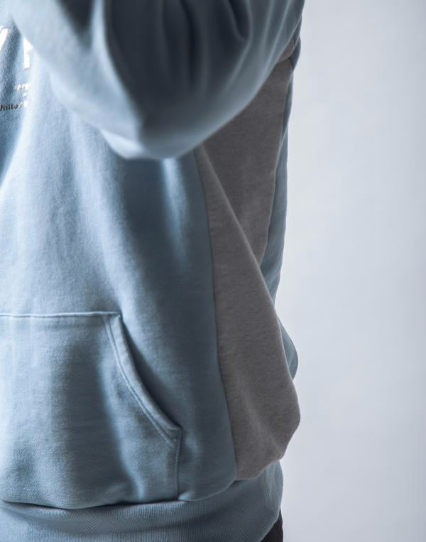 LÝFT Sweat Workout Pullover - Smoky Blue