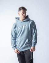 LÝFT Sweat Workout Pullover - Smoky Blue