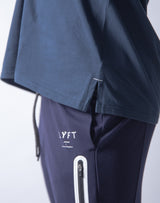LÝFT JPxUK Big-size T-Shirt - Navy