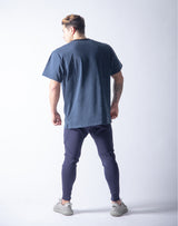 LÝFT JPxUK Big-size T-Shirt - Navy