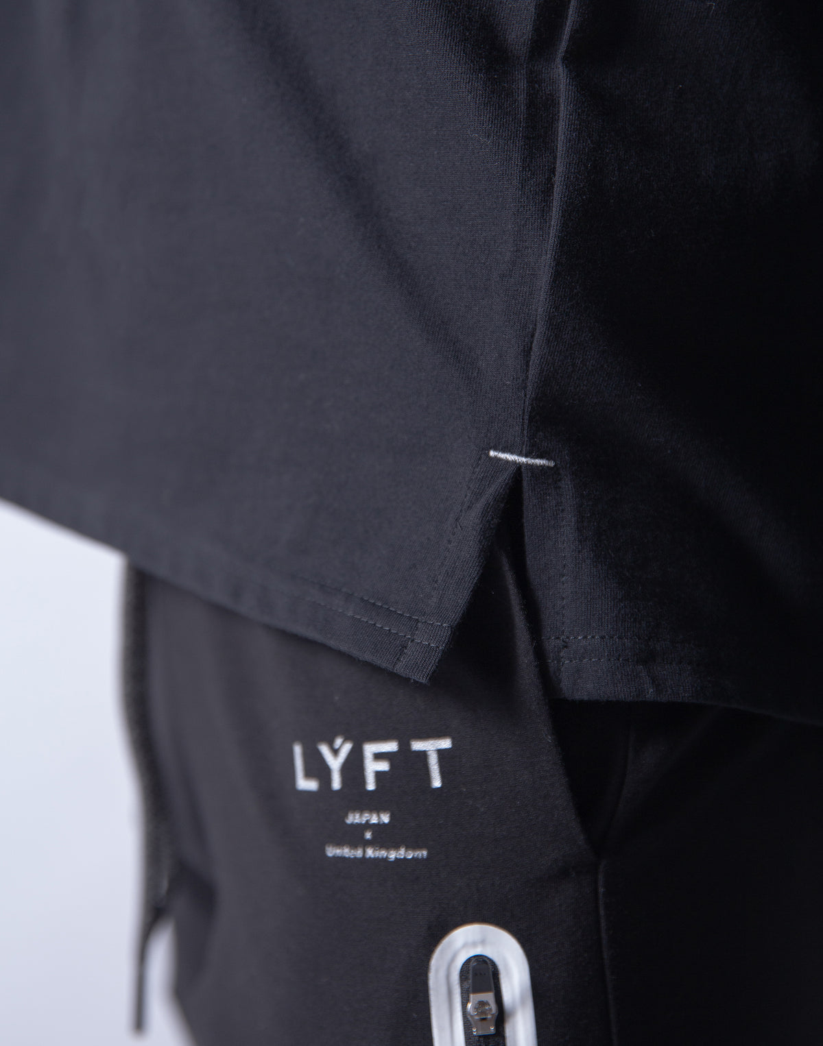 LÝFT JPxUK Big-size T-Shirt - Black