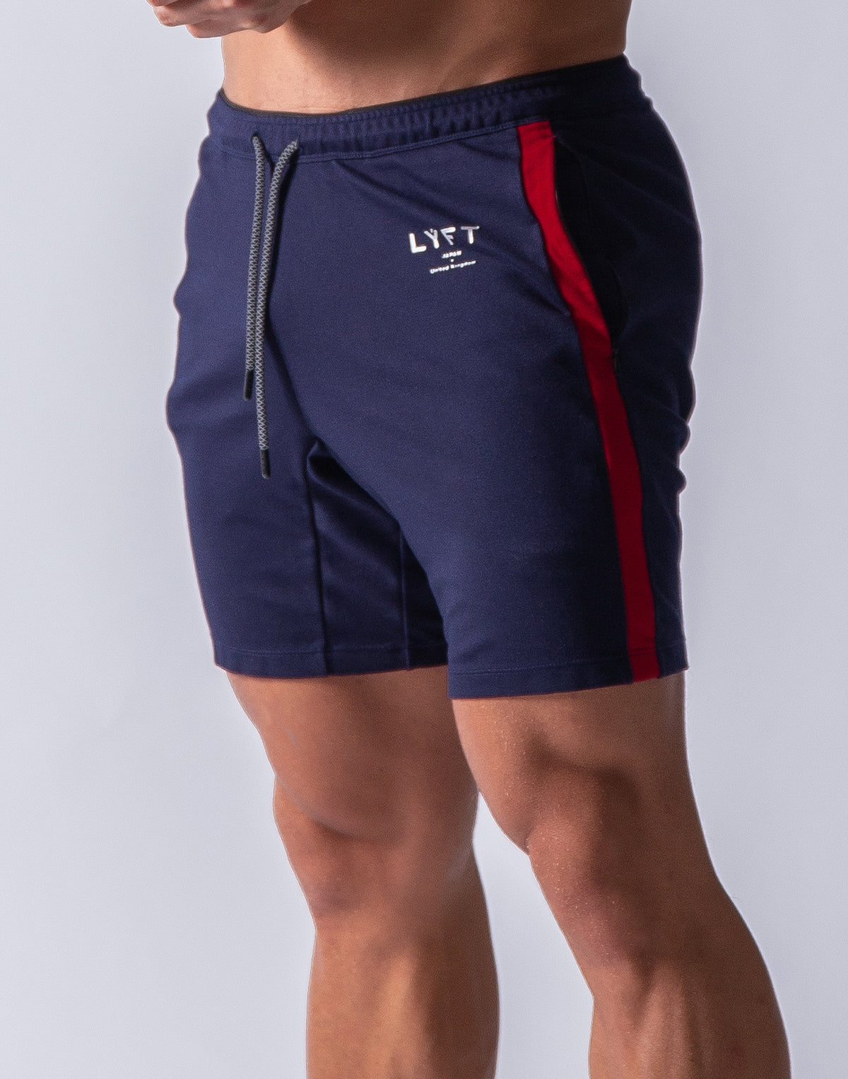 One Line Half Pants - Navy
