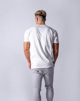 Silver foil LÝFT Standard T-Shirt - White