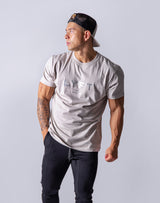 Silver foil LÝFT Standard T-Shirt - Grey Ash