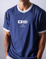 Neck LÝFT Big Size T-Shirt - Navy