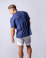 LÝFT Casual logo Big T-Shirts - Navy/Pink