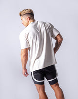 LÝFT Casual logo Big T-Shirts - White/Blue