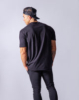 LÝFT Casual logo Big T-Shirts - Black/Mint