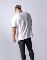 Neck LÝFT Big Size T-Shirt - White