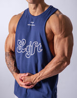 LÝFT Casual logo Tanktop - Navy/Pink