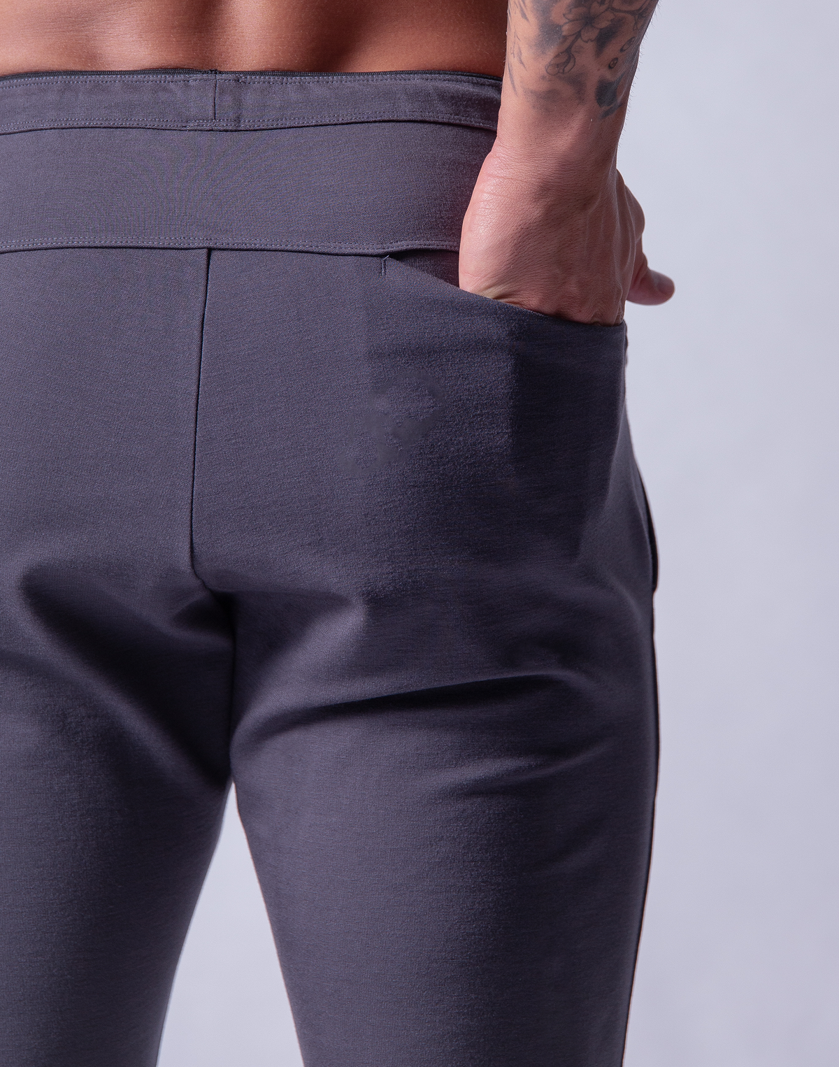 Calf Ý 2way Classic Pants - Grey