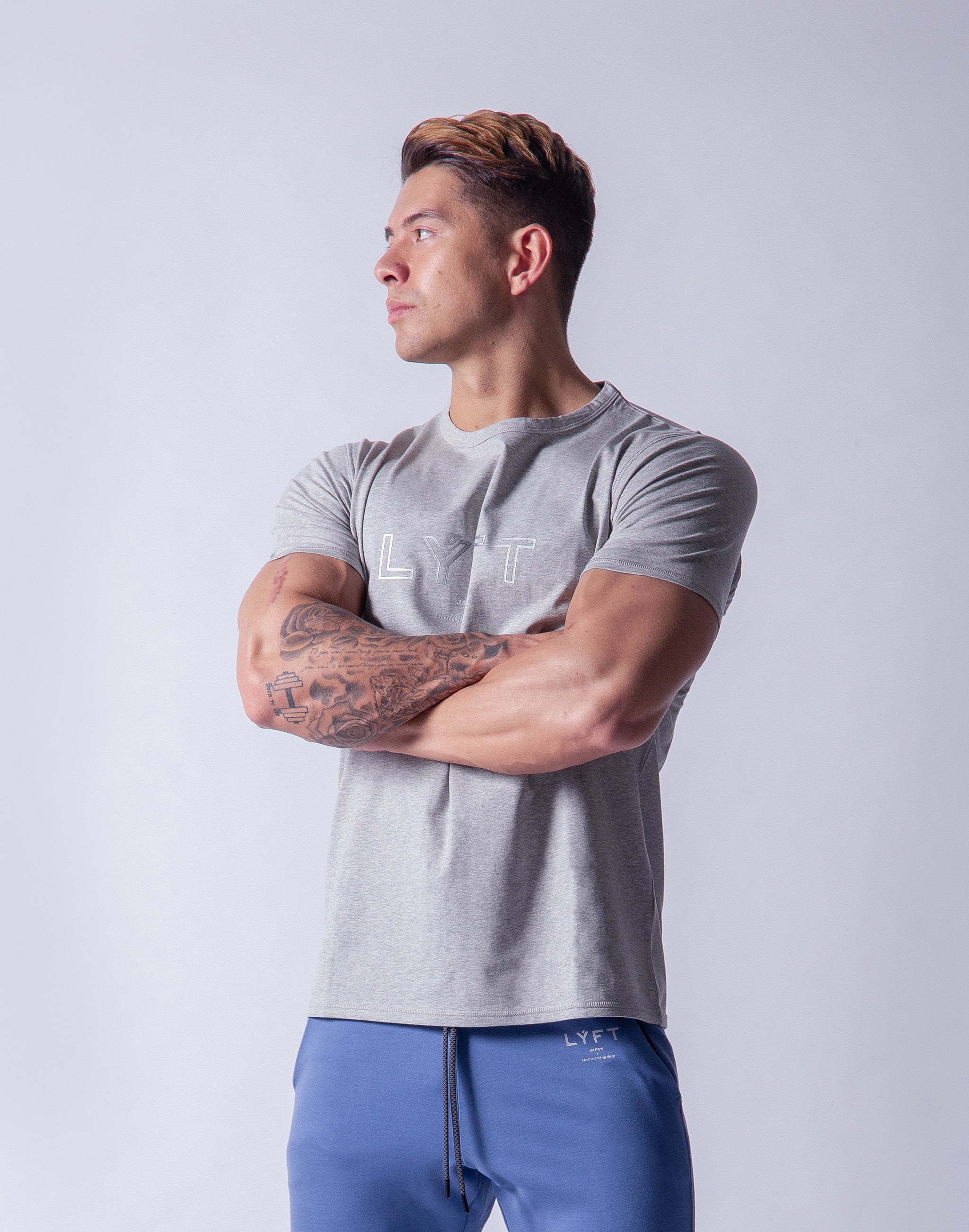LYFT Standard Fit T-Shirt 2 - Grey – LÝFT
