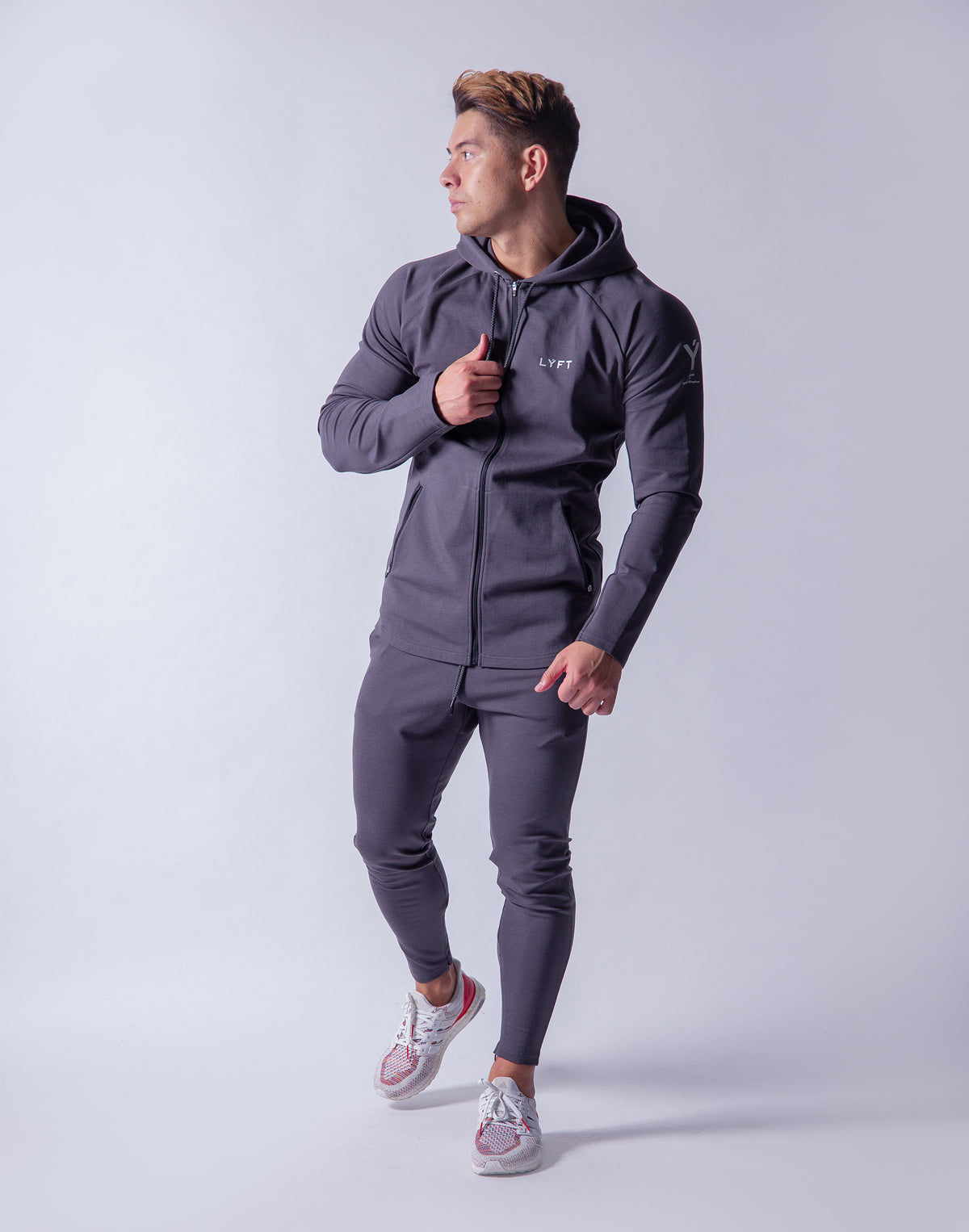 Calf Ý 2way Classic Pants - Grey