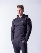Ý 2way Workout Zip up Wear - Black