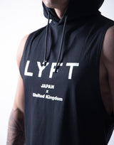 LÝFT 2Way Armhole Hoodie - Black