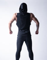 LÝFT 2Way Armhole Hoodie - Black