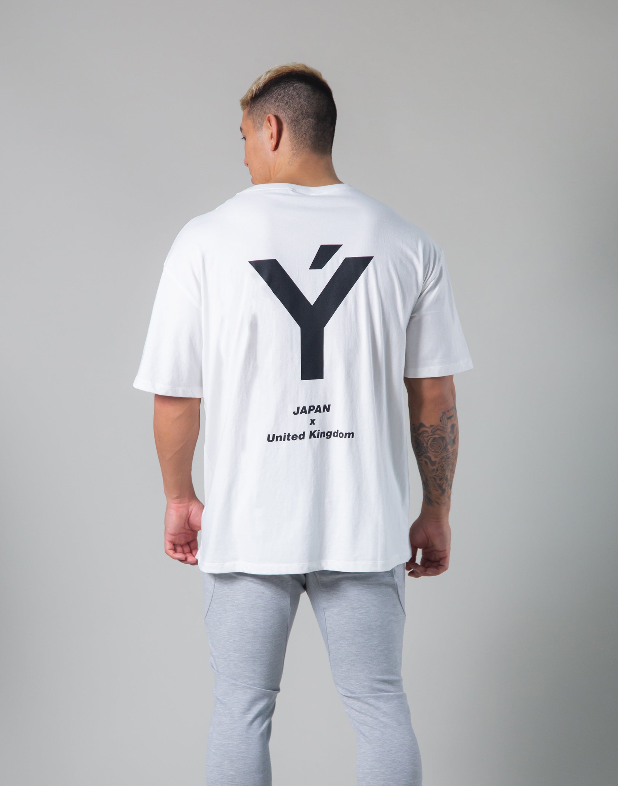 Back Big Y Logo Big T-shirts - White – LÝFT