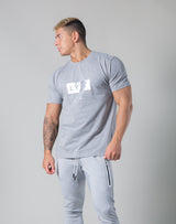 LÝFT LOGO BIG T-SHIRT - GREY