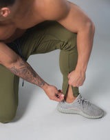 2Way Stretch Camo Line Pants - Olive
