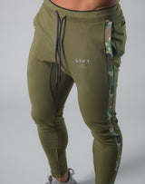 2Way Stretch Camo Line Pants - Olive