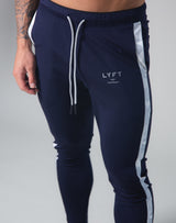 2Way Stretch Camo Line Pants - Navy
