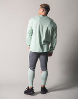 Metalic Logo Long T-Shirt - Mint