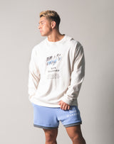 Metalic Logo Long T-Shirt - Off White