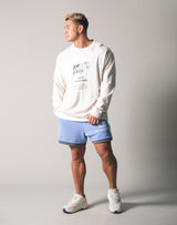 Metalic Logo Long T-Shirt - Off White