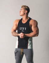 LYFT Logo Training Tanktop - Black x Mint