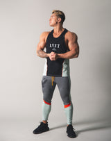 LYFT Logo Training Tanktop - Black x Mint