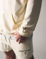 Cut off Sweat Pullover - Champagne