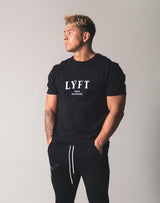 LYFT Logo Standard T-Shirt - Black