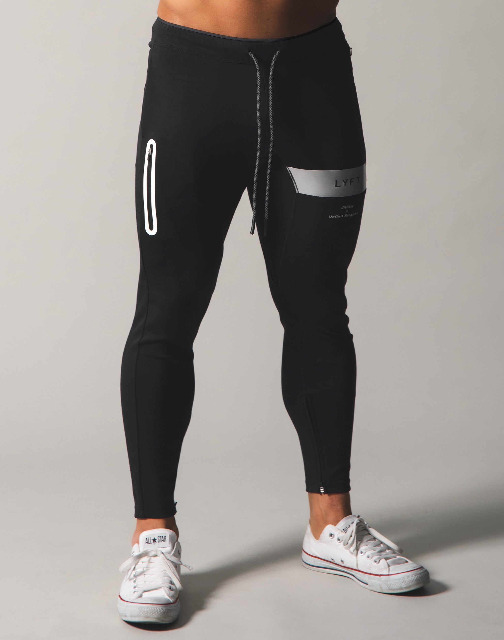 LÝFT 2Way Stretch Utility Pants ver.Silver Line - Black