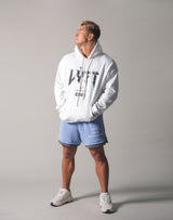 LÝFT London Punk Sweat Pullover - White