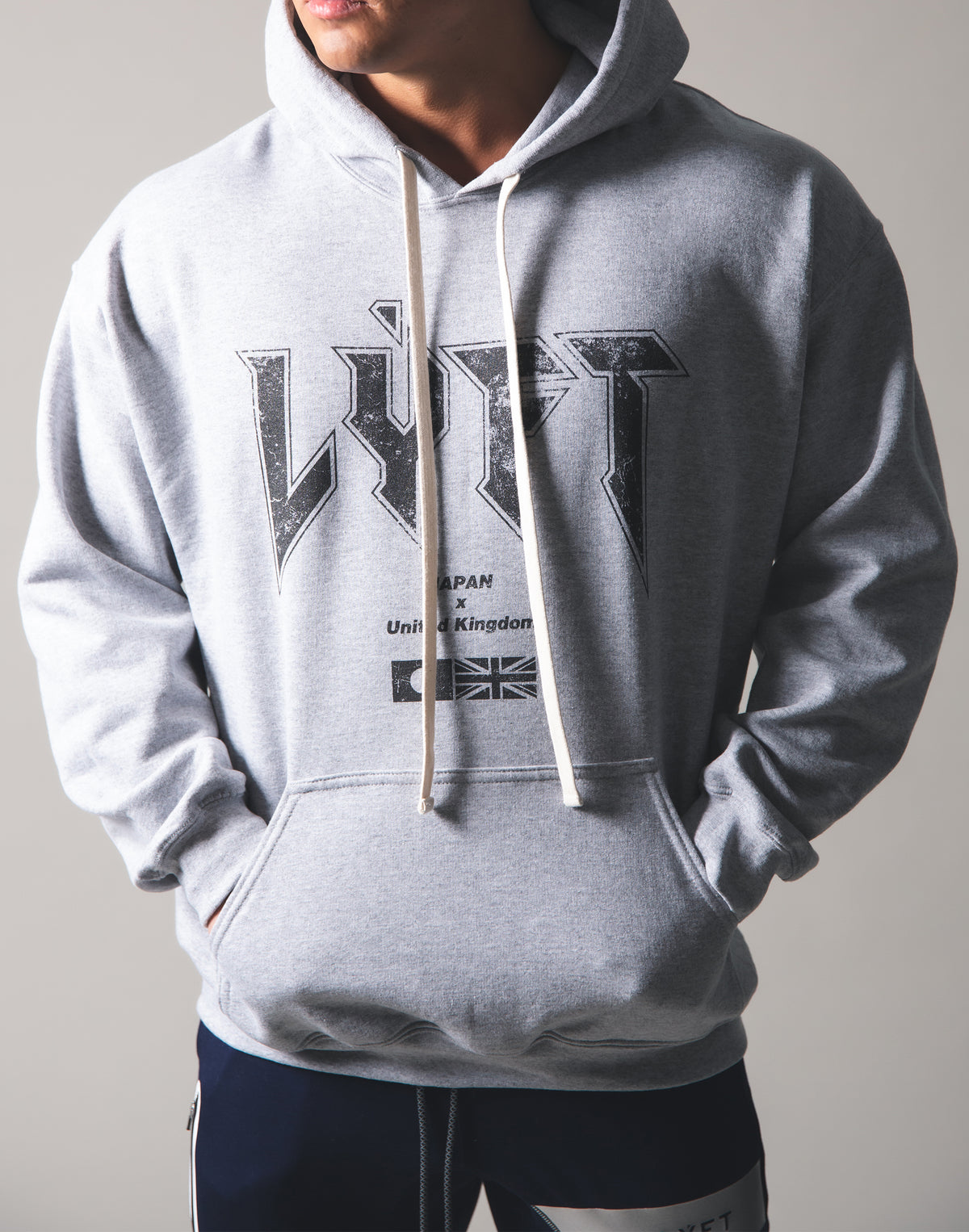 LÝFT London Punk Sweat Pullover - Grey