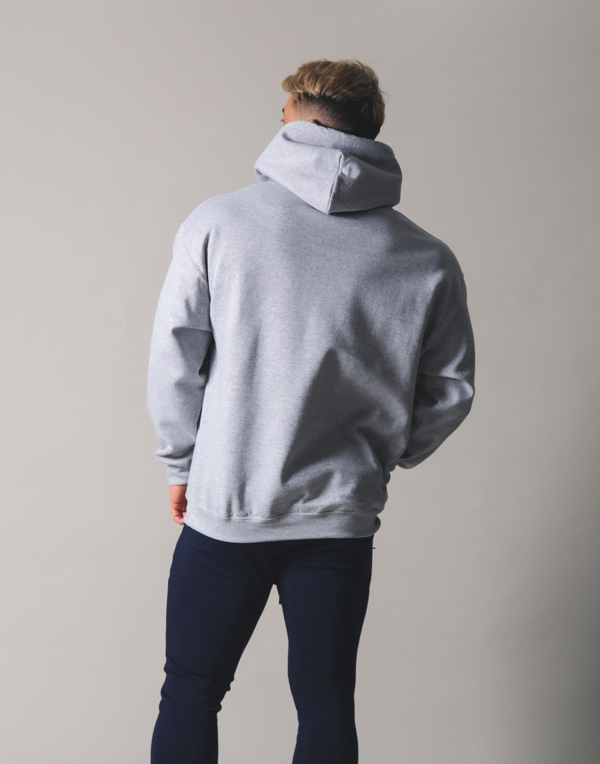 LÝFT London Punk Sweat Pullover - Grey