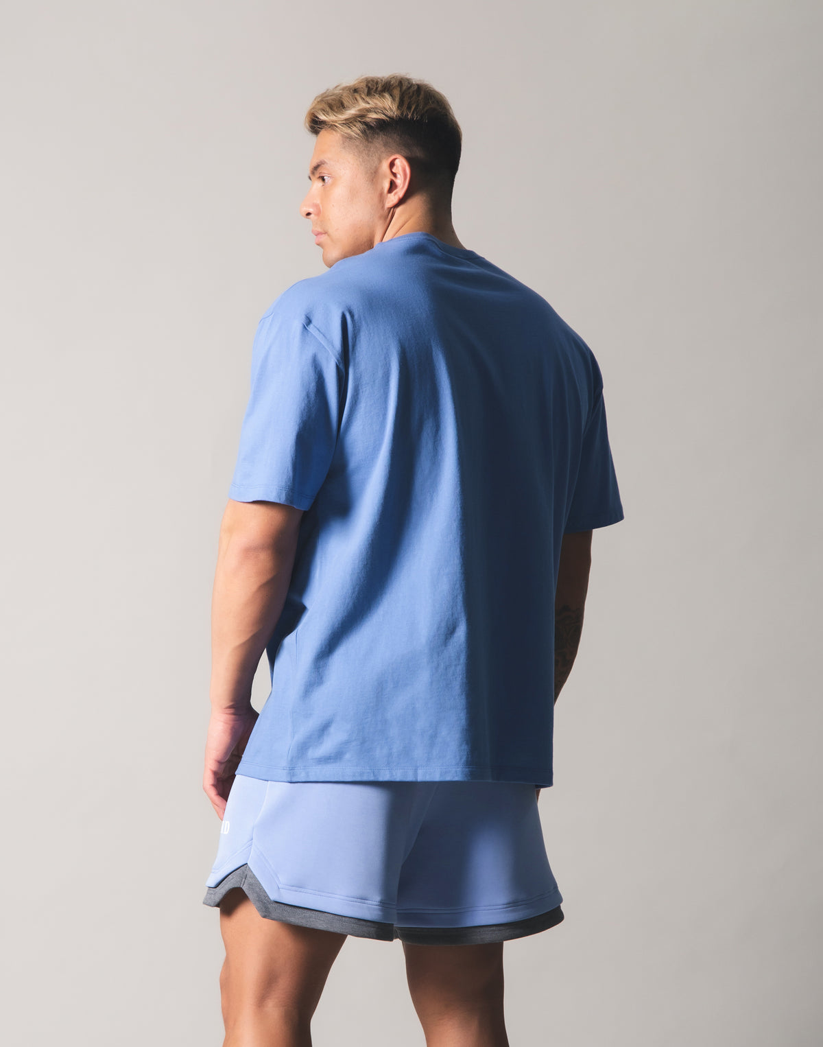 LYFT Box Logo Big T-Shirt - L.Blue