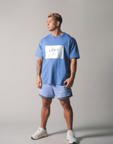 LYFT Box Logo Big T-Shirt - L.Blue