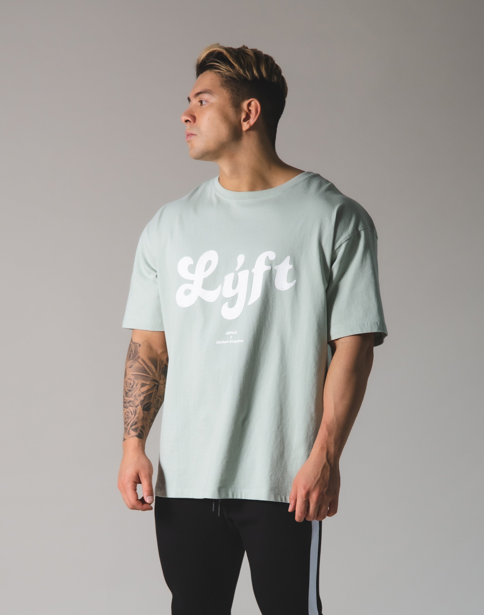 LÝFT Old Logo Big T-shirt - Mint
